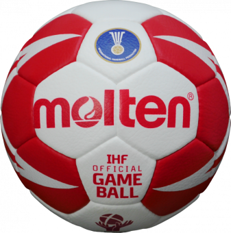 Molten Handball H2X5001-W5D rot-weiß | 2