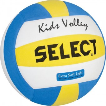 Select Kids Volleyball Freizeitball weiß-blau-gelb | 4