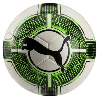 Puma evoPOWER 4.3 Club Fussball Trainingsball IMS Approved Puma White-Green Gecko-Puma Black | 5