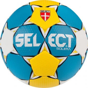 Select Solera Handball Trainingsball blau-gelb-weiß | 2