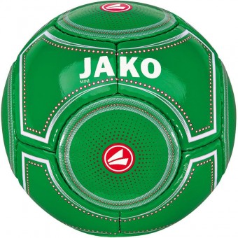 JAKO Miniball Fußball Mini grün-rot | 1 (Mini)