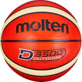 Molten B7D3500 Basketball Outdoor Streetball orange-creme (shiny optic) | 7