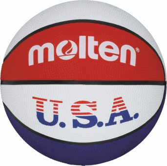 Molten BC3R-USA Basketball Trainingsball weiß-blau-rot | 3