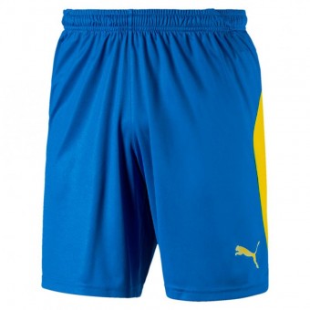 PUMA LIGA Shorts Trikotshorts Electric Blue Lemonade-Yello | M