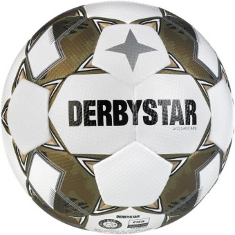 Derbystar Brillant APS v24 Fußball Wettspielball weiß-gold | 5