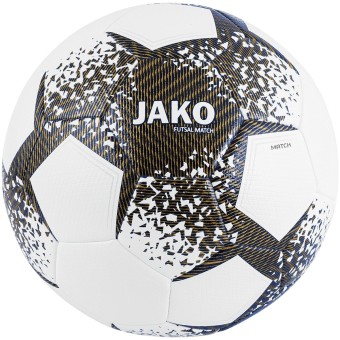 JAKO Spielball Futsal weiß-navy-gold | 4