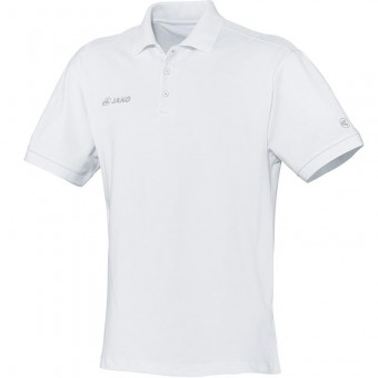 JAKO Polo Classic Poloshirt weiß | XL