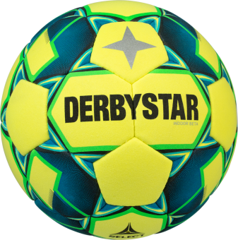 Derbystar Indoor Beta Fußball Hallenball gelb-blau-grün | 4