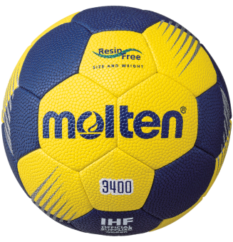 H2F3400-YN Handball Top Trainingsball gelb-blau | 2