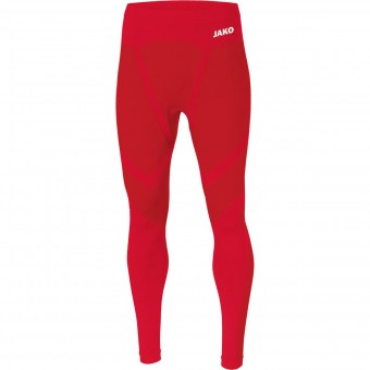 JAKO Long Tight Comfort 2.0 Funktionstight lang sportrot | S