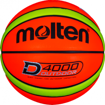 Molten B7D4000 Basketball Outdoor Streetball neonorange-neongelb | 7