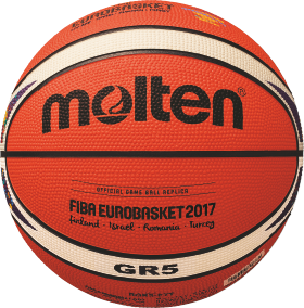 Molten BGR5-E7T Basketball Trainingsball orange-ivory | 5