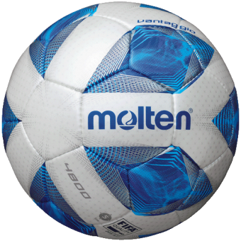 Molten F5A4800 Fußball Spielball weiß-blau-silber | 5