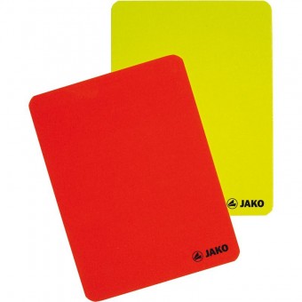 JAKO Karten-Set Schiedsrichter rot-gelb | 0 (One Size)