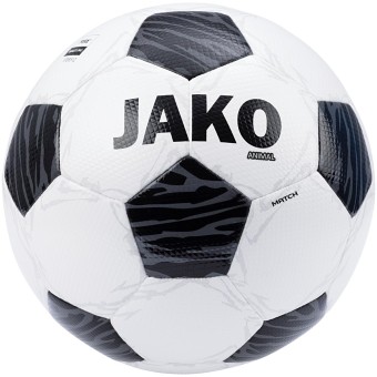 JAKO Spielball Animal FUSSBALL weiß/schwarz/anthrazit | 5
