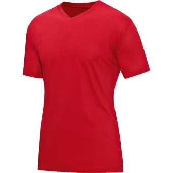 JAKO T-Shirt V-Neck Shirt rot | 36