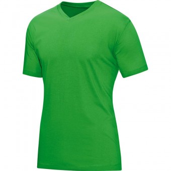 JAKO T-Shirt V-Neck Shirt soft green | XL