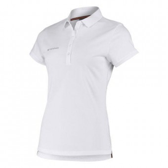 Stanno Centro Primo Polo Poloshirt Damen weiß | XL