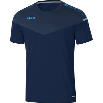JAKO T-Shirt Champ 2.0 Trainingsshirt marine-darkblue-skyblue | XXL