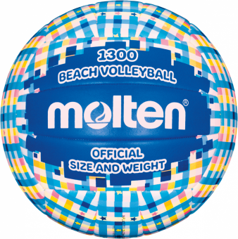 Molten V5B1300-CB Beachvolleyball Freizeitball cyan-blau | 5