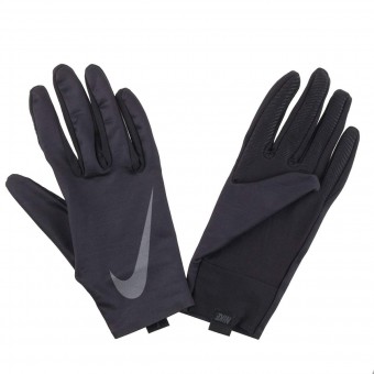 Nike Baselayer Gloves  Laufhandschuhe Black-Black-Dark Grey | L