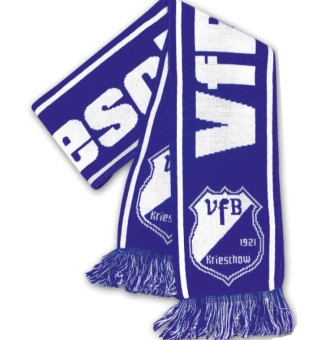 VfB 1921 Krieschow Fanschal blau-weiß blau-weiß | 145 x 17cm