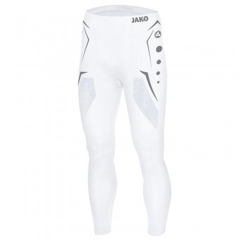 JAKO Long Tight Comfort Funktionstight lang weiß | S