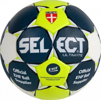 Select Ultimate Handball Spielball blau-gelb-weiß | 3