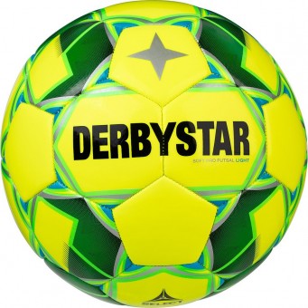Derbystar Soft Pro Light Futsal Futsalball Fußball Jugendball gelb-grün | 4